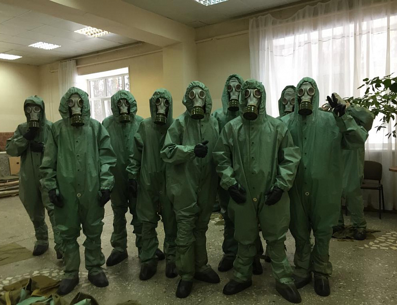 Военные сборы в центре военно-патриотического воспитания молодежи «АВАНГАРД»